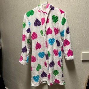 Girls Heart Robe
